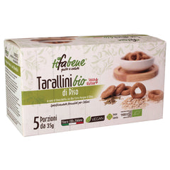 Bio Taralli mit Reismehl und wildem Fenchel