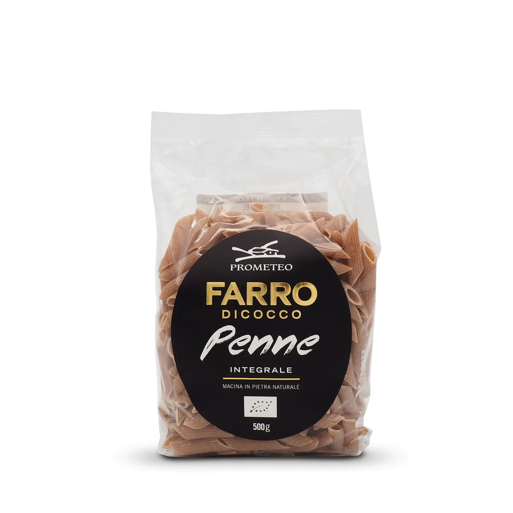 Penne-Pasta-Vollkorn-Emmer-Bio-Dinkel-Prometeo-500g